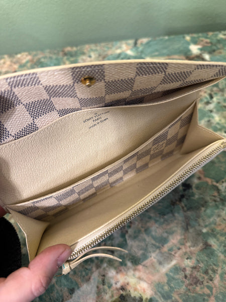 LOUIS VUITTON DAMIER AZUR EMILE WALLET