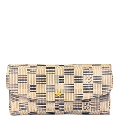 LOUIS VUITTON DAMIER AZUR EMILE WALLET