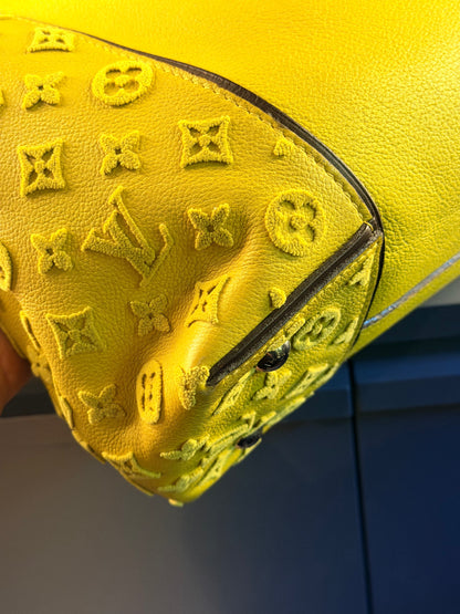 LOUIS VUITTON YELLOW W HANDBAG