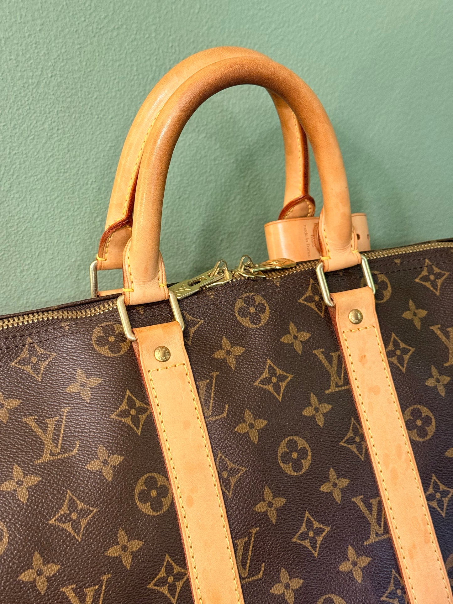 LOUIS VUITTON MONOGRAM KEEPALL 45 TRAVEL BAG