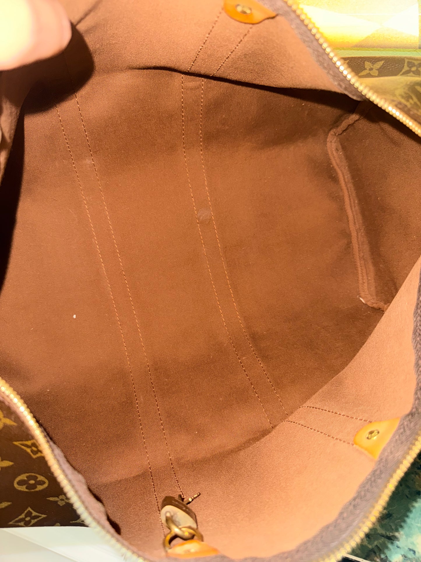 LOUIS VUITTON MONOGRAM KEEPALL 45 TRAVEL BAG