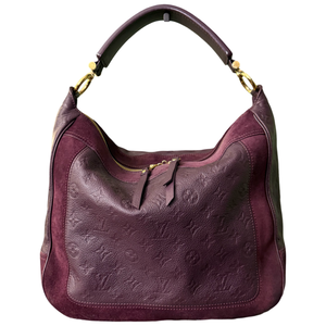 LOUIS VUITTON DARK PURPLE AUDACIEUSE HOBO BAG