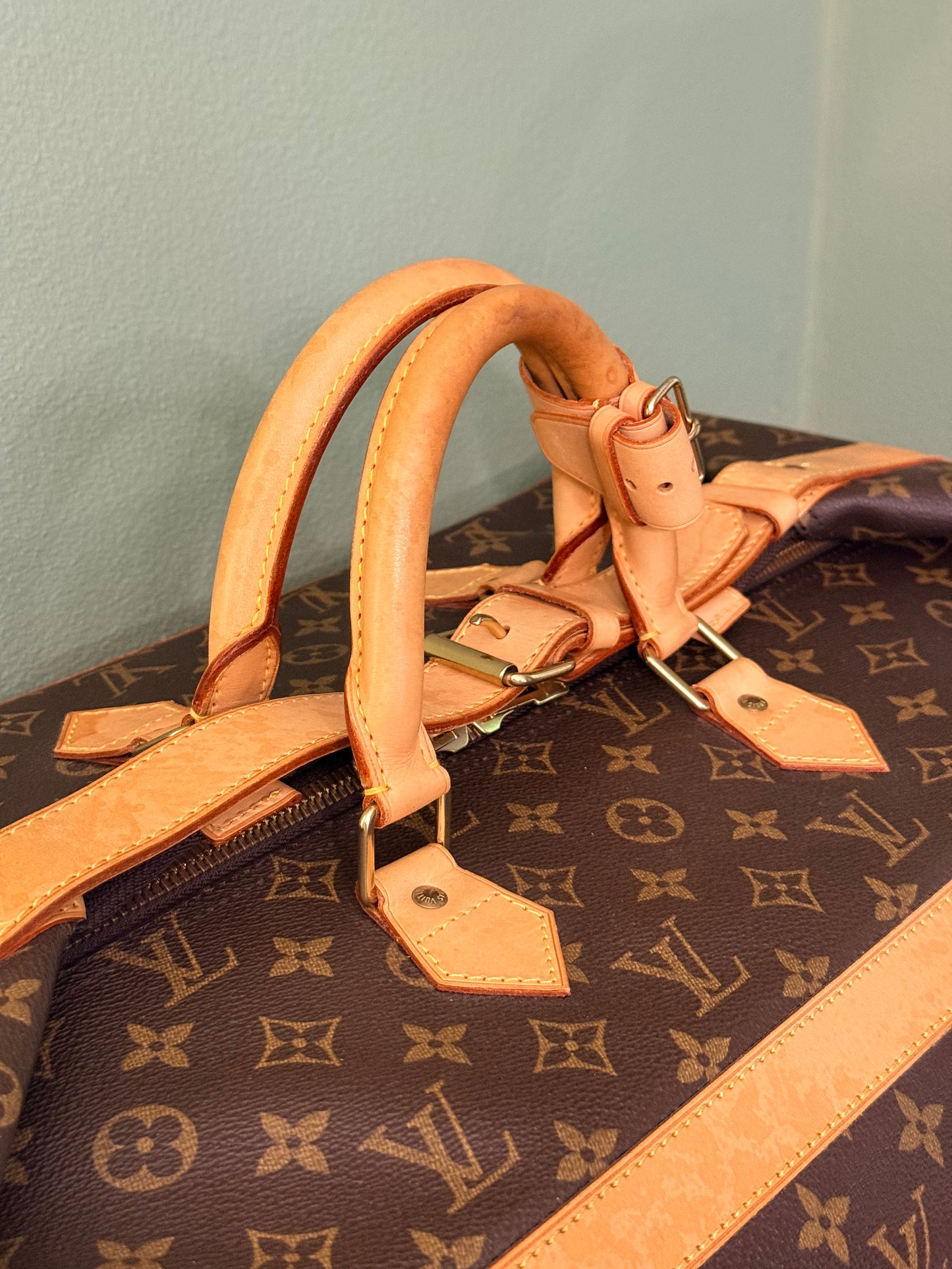 LOUIS VUITTON MONOGRAM CRUISER 50 TRAVEL BAG