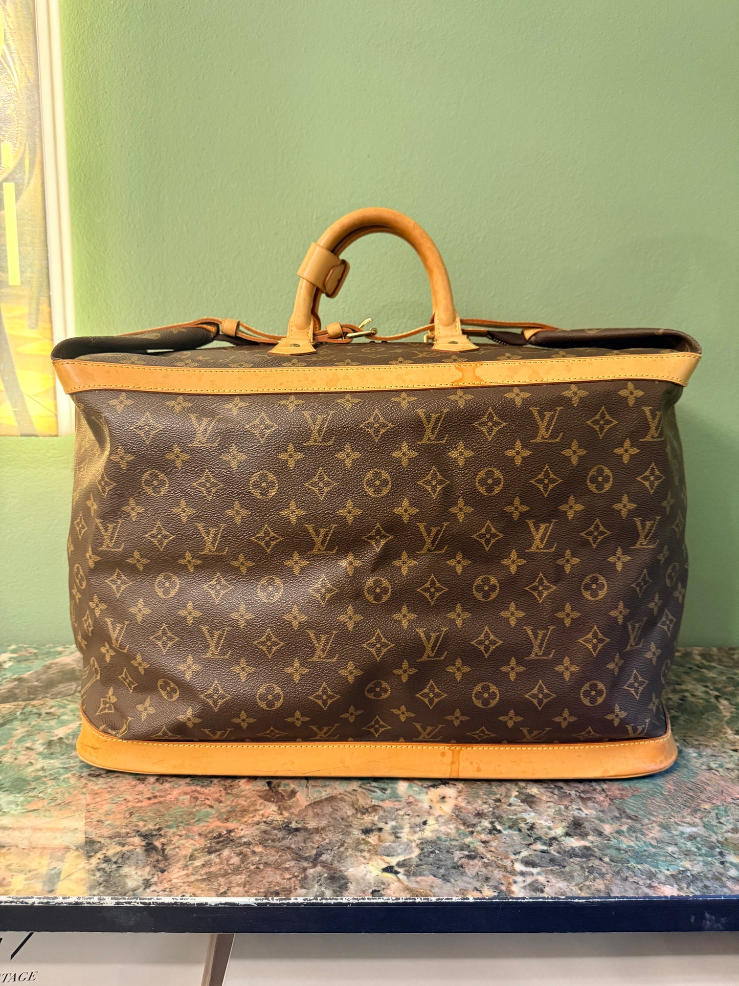 LOUIS VUITTON MONOGRAM CRUISER 50 TRAVEL BAG