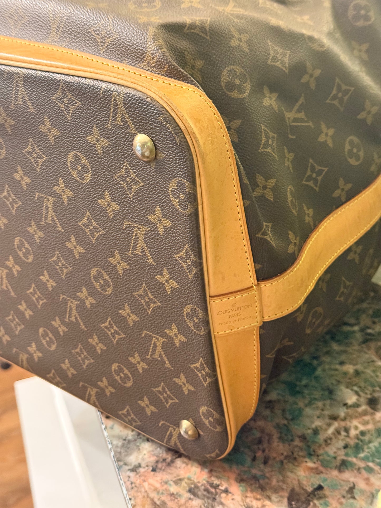 LOUIS VUITTON MONOGRAM CRUISER 50 TRAVEL BAG