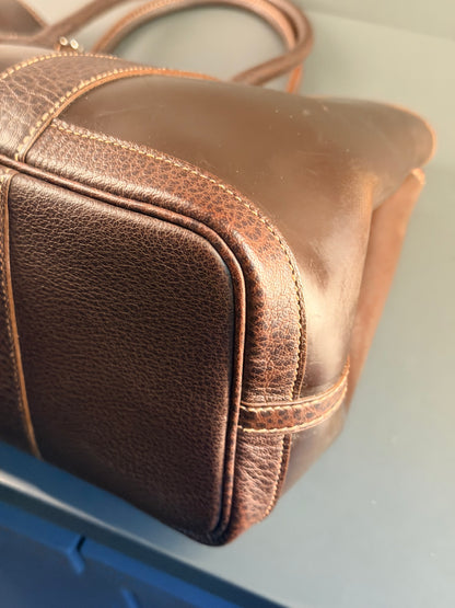 HERMÈS BROWN GARDEN PARTY 30 HANDBAG