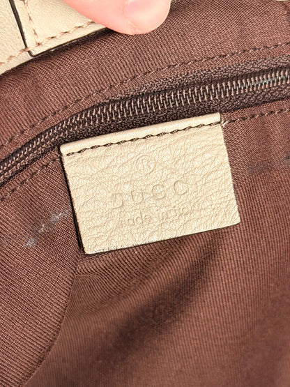 GUCCI GG CANVAS ABBEY D RING SHOPPING TOTE