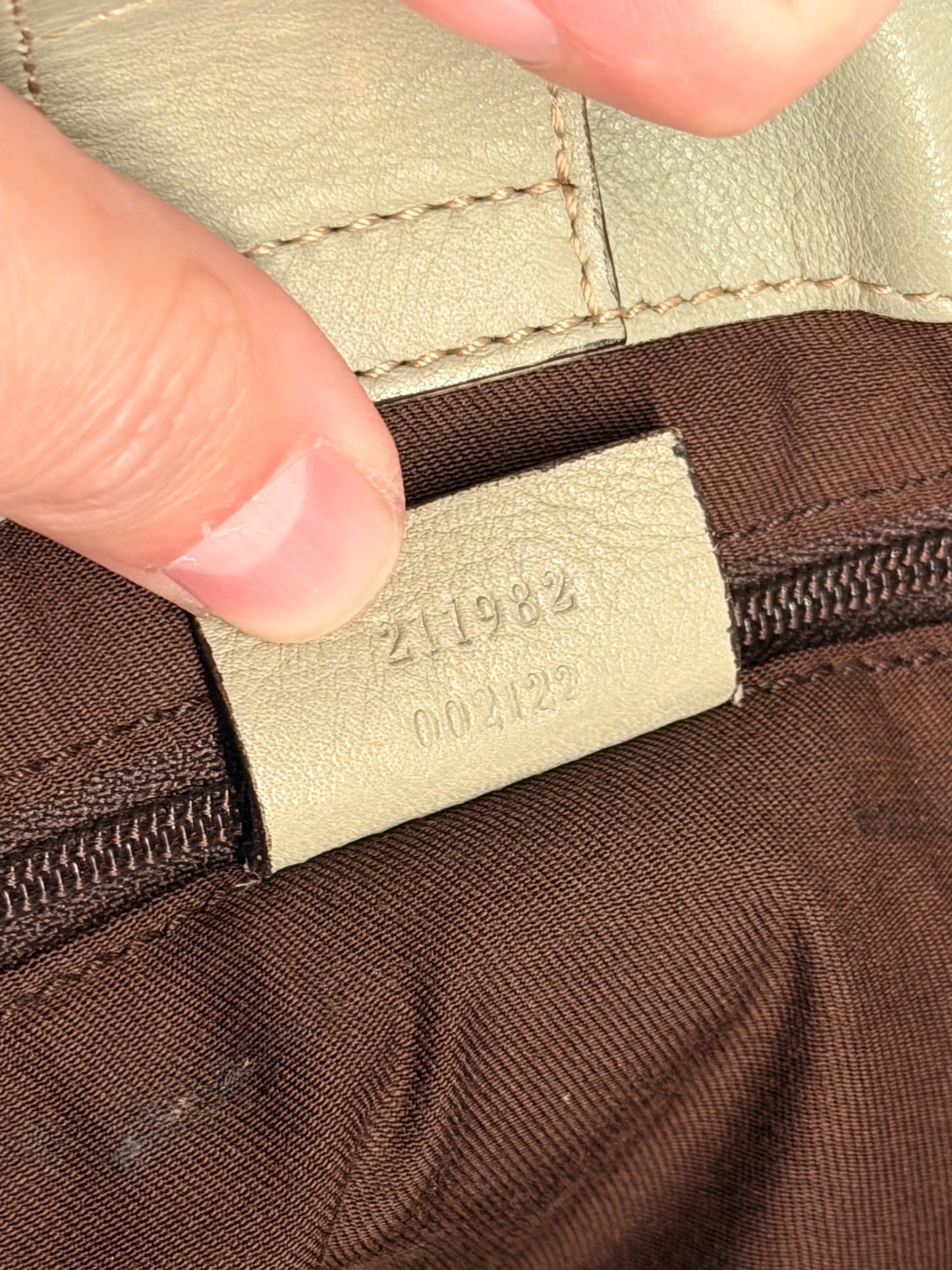GUCCI GG CANVAS ABBEY D RING SHOPPING TOTE
