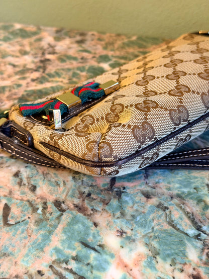 GUCCI MONOGRAM SMALL POCHETTE
