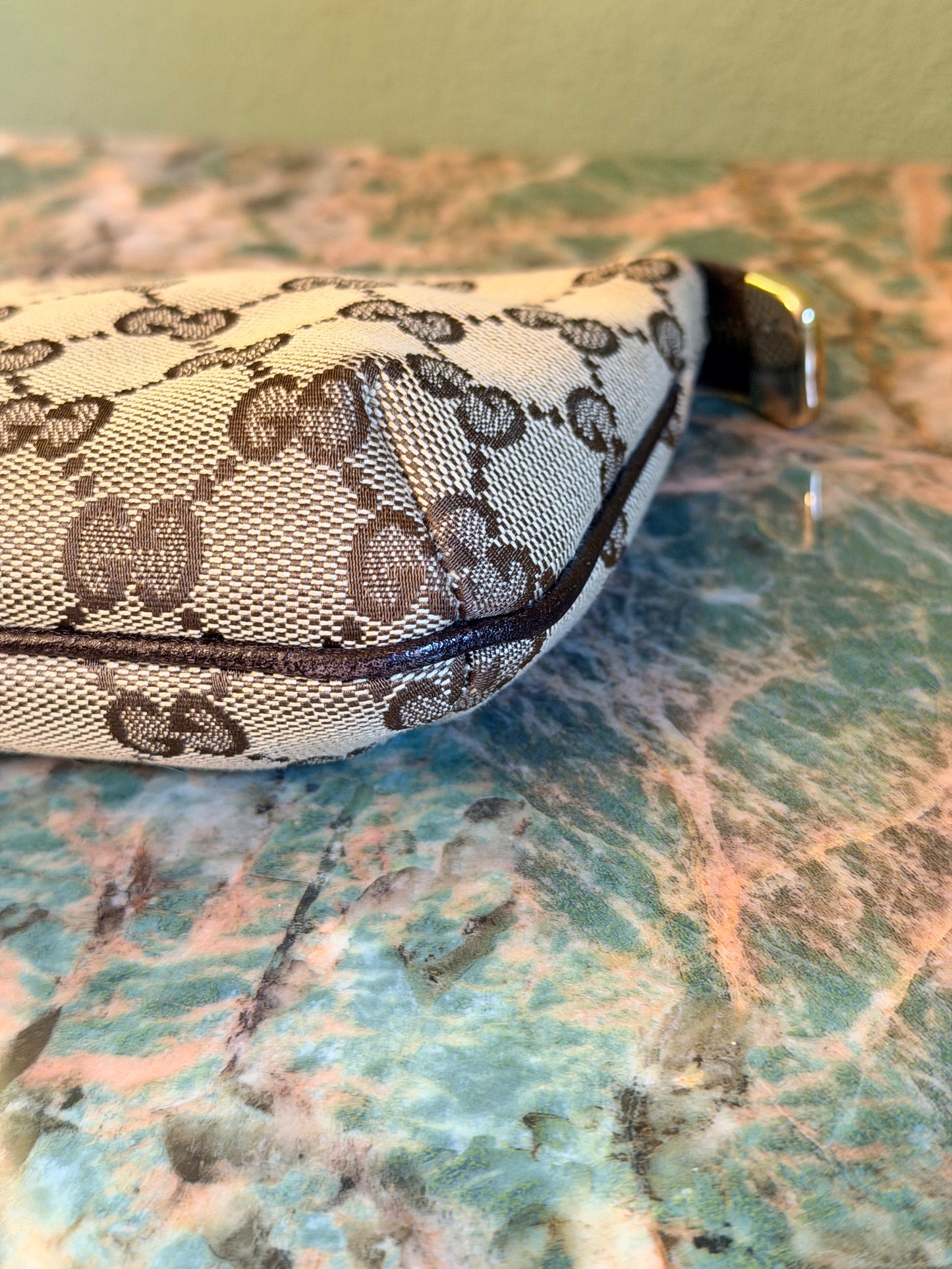 GUCCI MONOGRAM SMALL POCHETTE