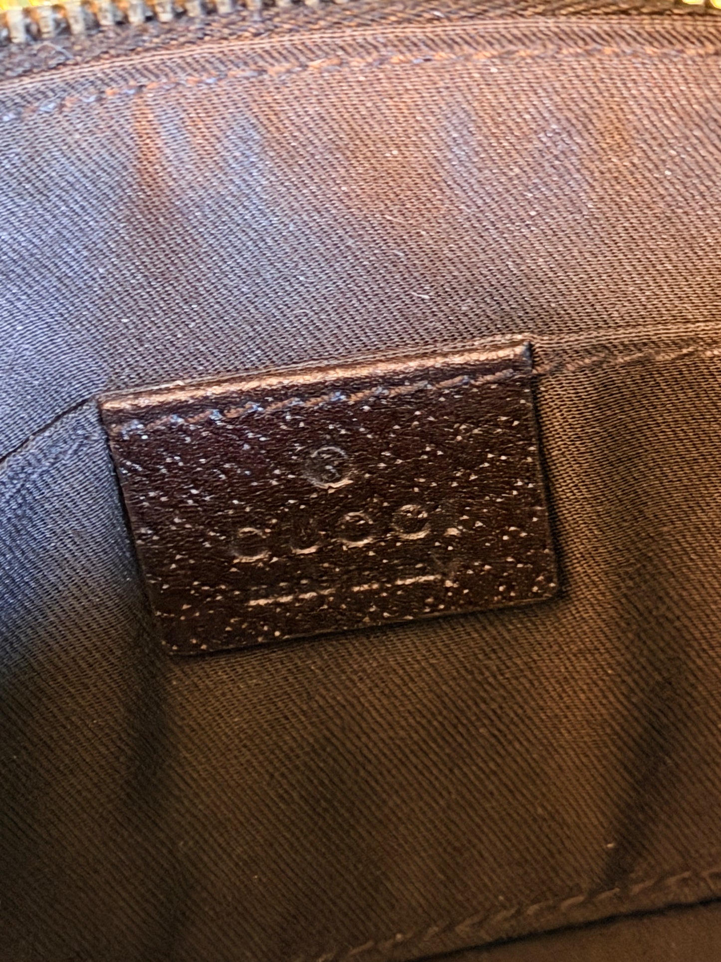 GUCCI MONOGRAM SMALL POCHETTE