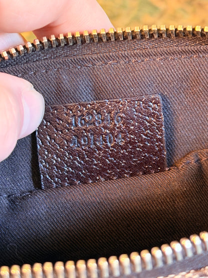 GUCCI MONOGRAM SMALL POCHETTE