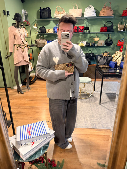 GUCCI MONOGRAM SMALL POCHETTE