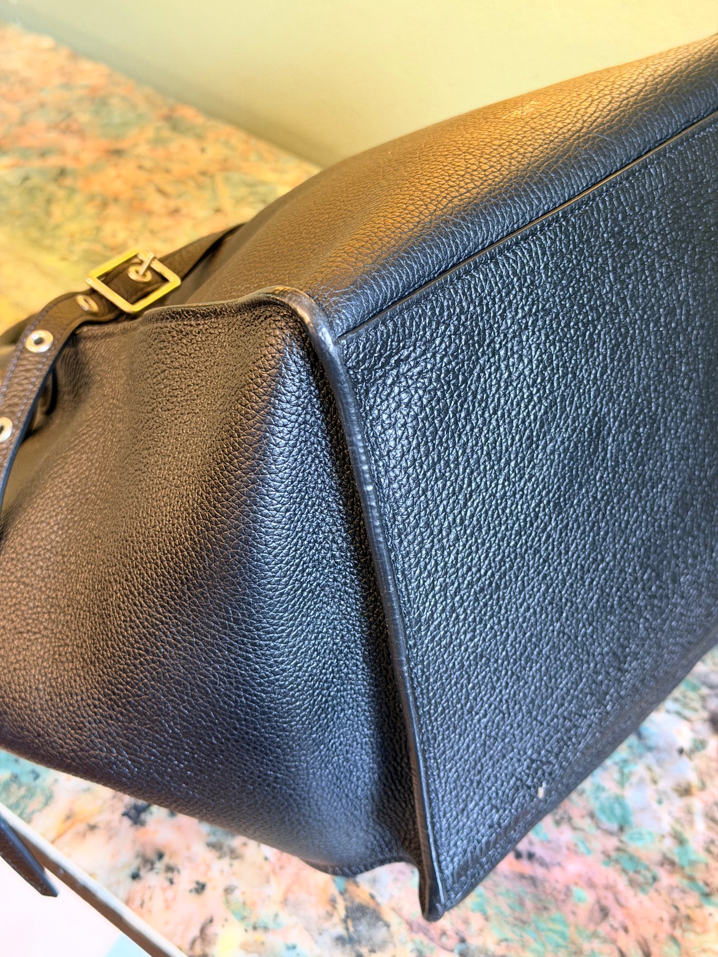 CÈLINE BLACK SMALL BIG BAG HANDBAG