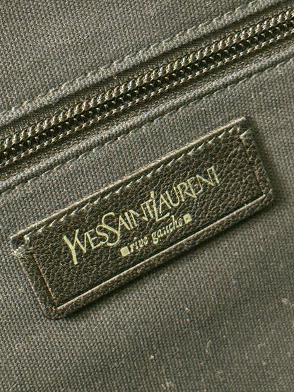 SAINT LAURENT BLACK MUSE TRAVEL BAG