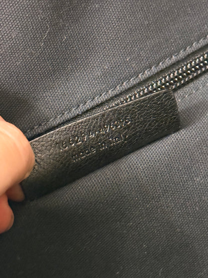 SAINT LAURENT BLACK MUSE TRAVEL BAG