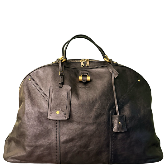 SAINT LAURENT BLACK MUSE TRAVEL BAG