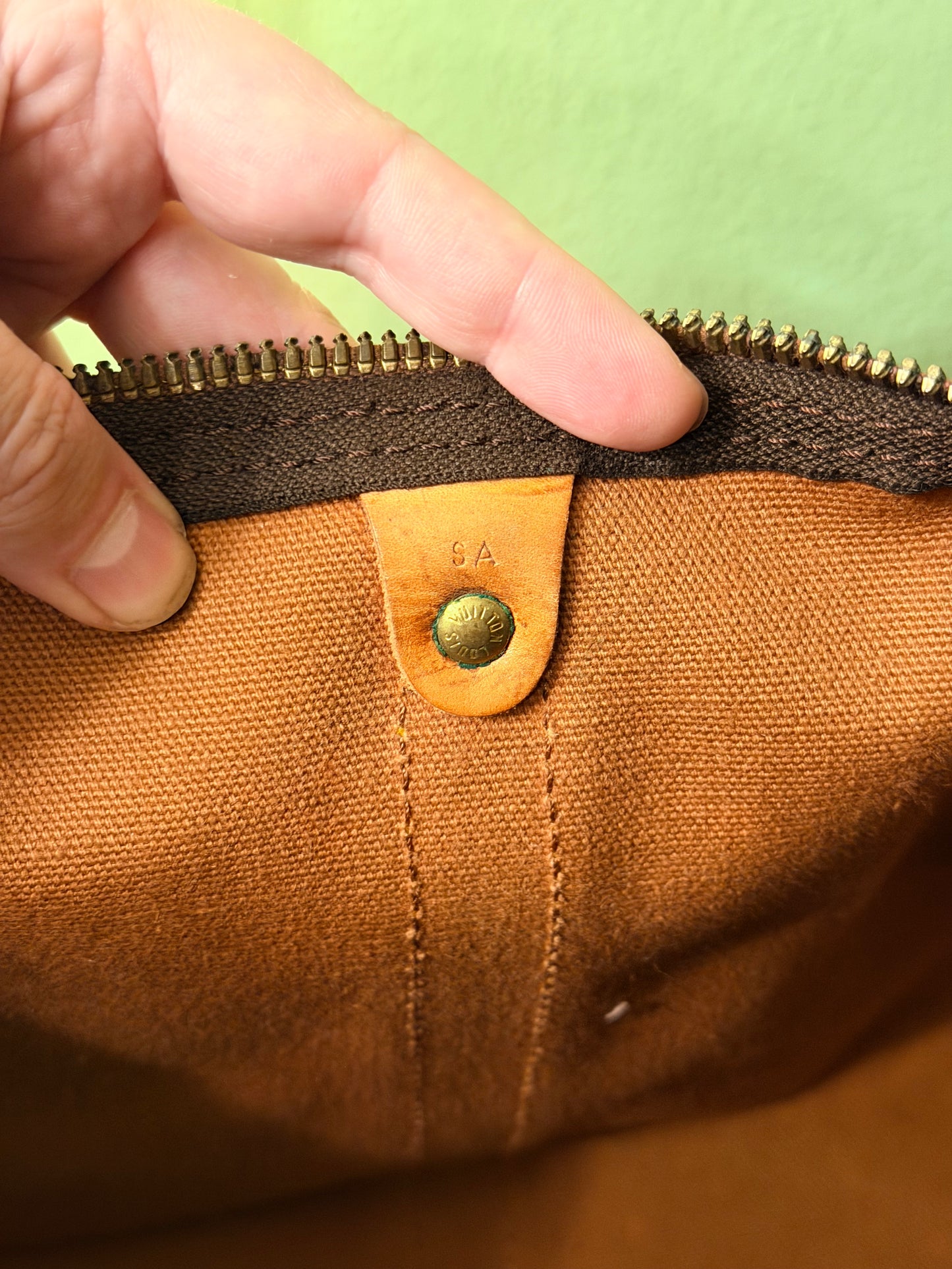 LOUIS VUITTON MONOGRAM KEEPALL 45 TRAVEL BAG