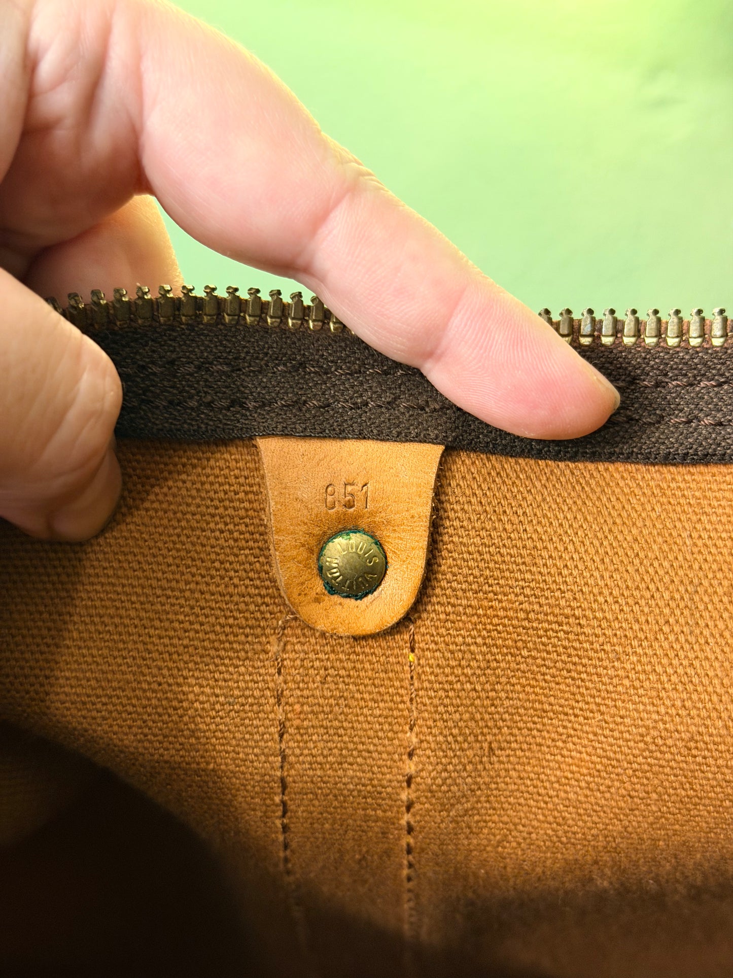 LOUIS VUITTON MONOGRAM KEEPALL 45 TRAVEL BAG