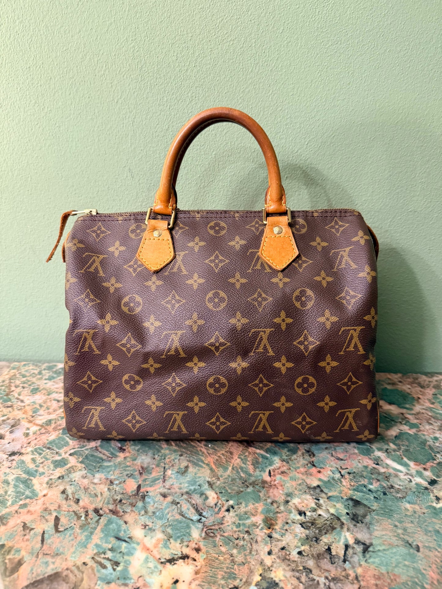 LOUIS VUITTON MONOGRAM SPEEDY 30 BOSTON BAG