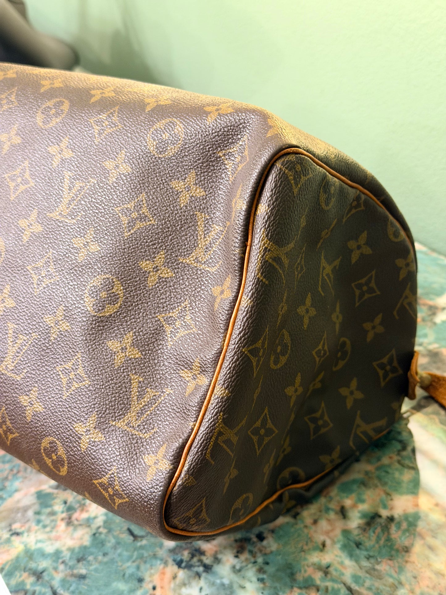 LOUIS VUITTON MONOGRAM SPEEDY 30 BOSTON BAG