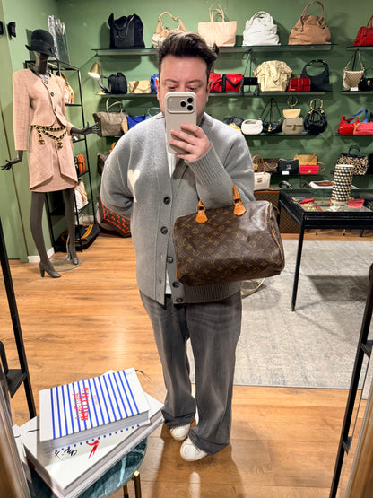 LOUIS VUITTON MONOGRAM SPEEDY 30 BOSTON BAG