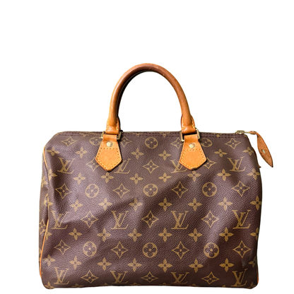 LOUIS VUITTON MONOGRAM SPEEDY 30 BOSTON BAG