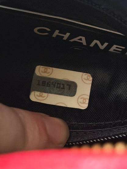 CHANEL RED QUILTED SMALL CAMERA BAG