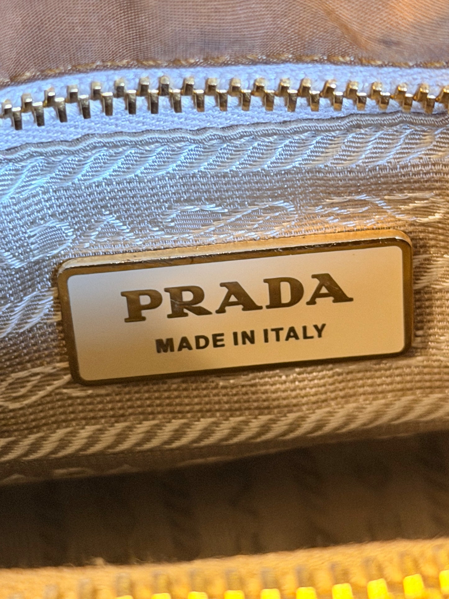 PRADA VENEZIA PRINT SMALL CARGO SHOULDER BAG