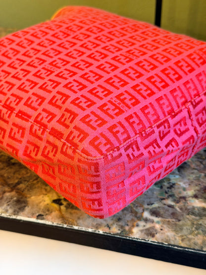 FENDI PINK ZUCCHINO HANDBAG
