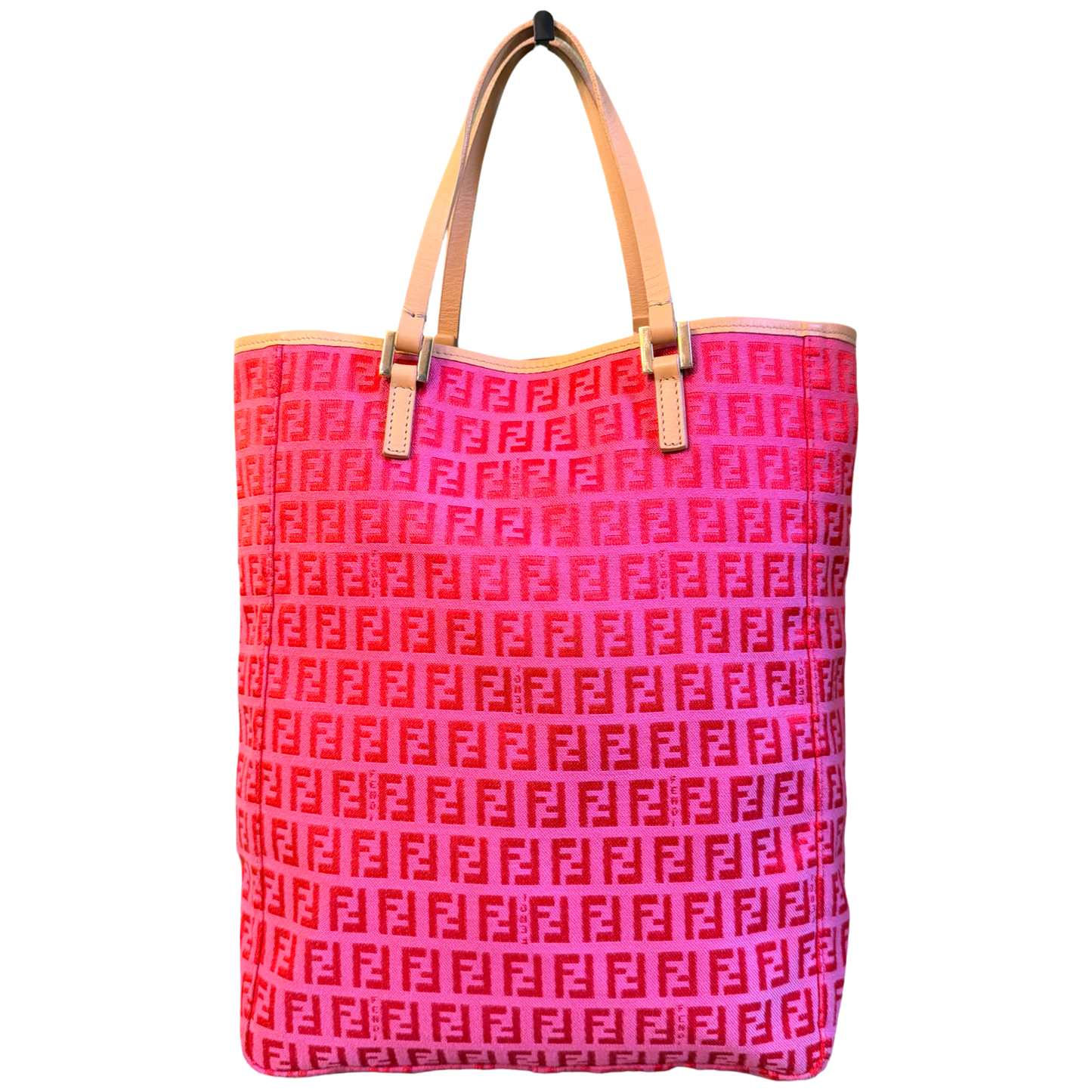 FENDI PINK ZUCCHINO HANDBAG