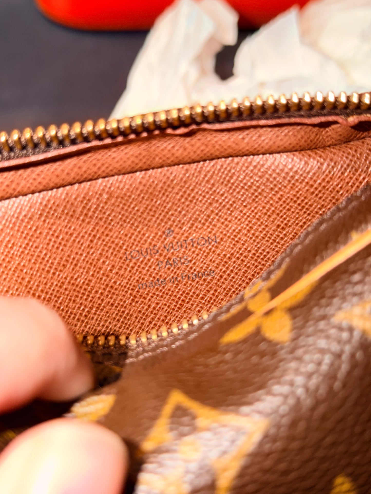 LOUIS VUITTON MONOGRAM DANUBE CROSSBODY BAG