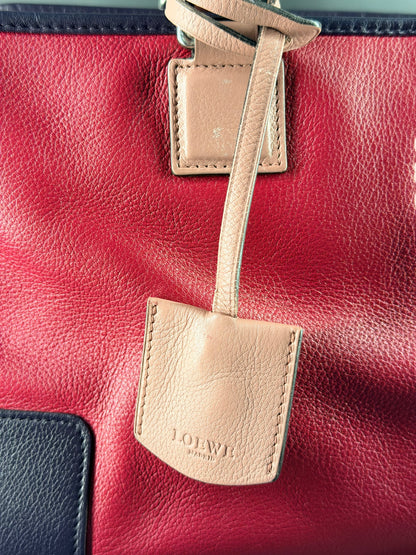 LOEWE TRI COLOR AMAZONA 36 HANDBAG