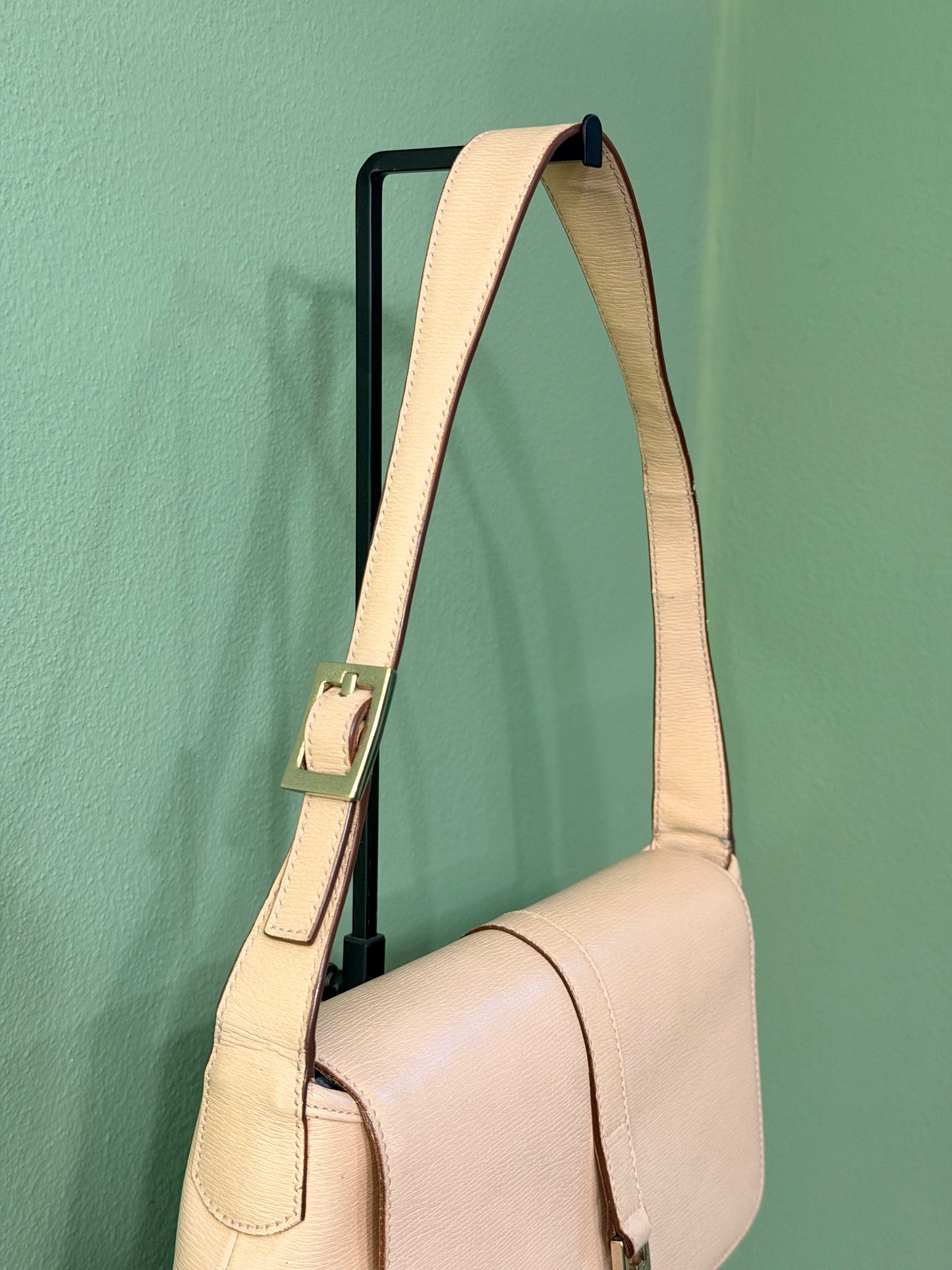 GUCCI POWDER PINK FLAP JACKIE SHOULDER BAG