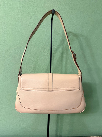 GUCCI POWDER PINK FLAP JACKIE SHOULDER BAG