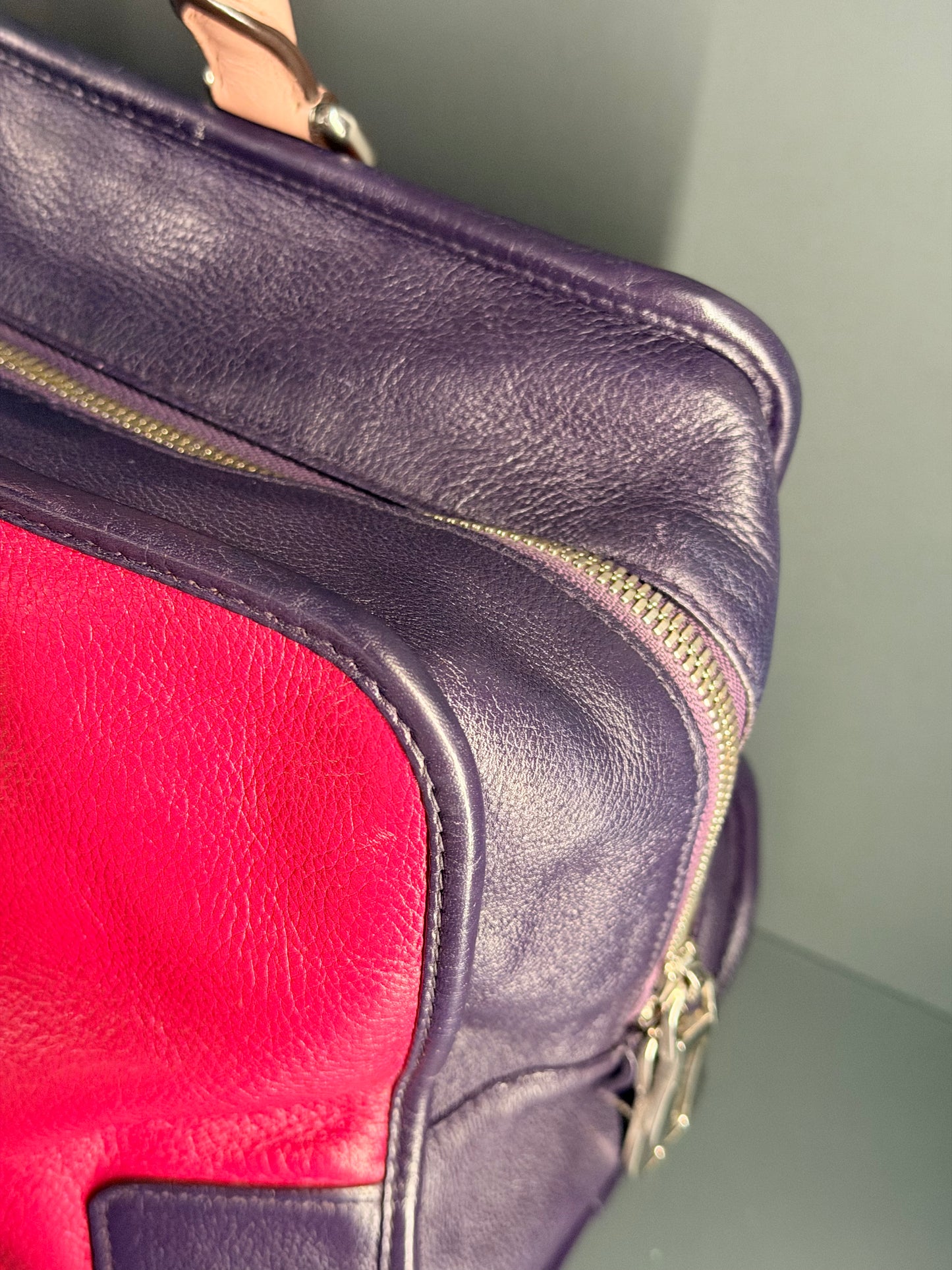 LOEWE TRI COLOR AMAZONA 36 HANDBAG
