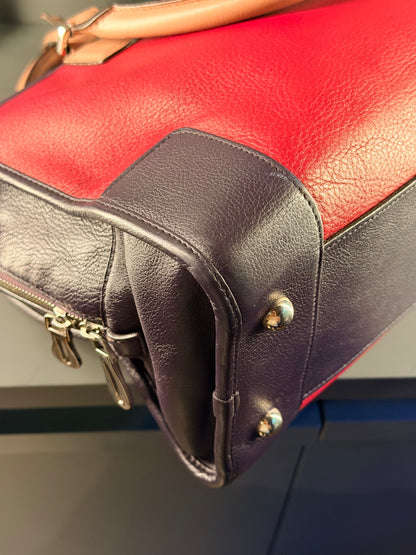 LOEWE TRI COLOR AMAZONA 36 HANDBAG