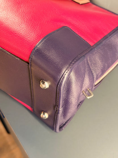 LOEWE TRI COLOR AMAZONA 36 HANDBAG