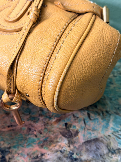 CHLOE BEIGE PADDINGTON HANDBAG