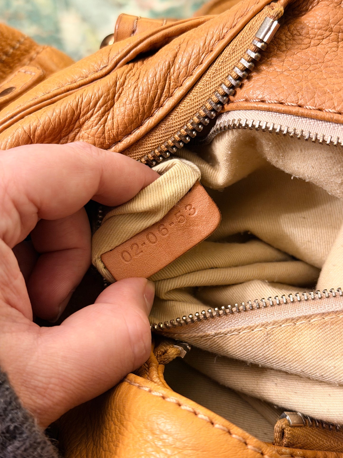 CHLOE BEIGE PADDINGTON HANDBAG