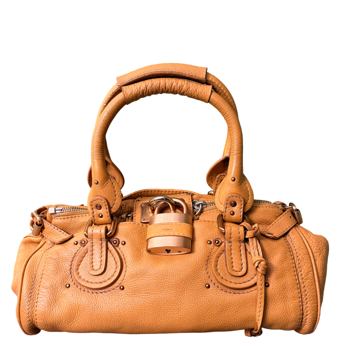 CHLOE BEIGE PADDINGTON HANDBAG