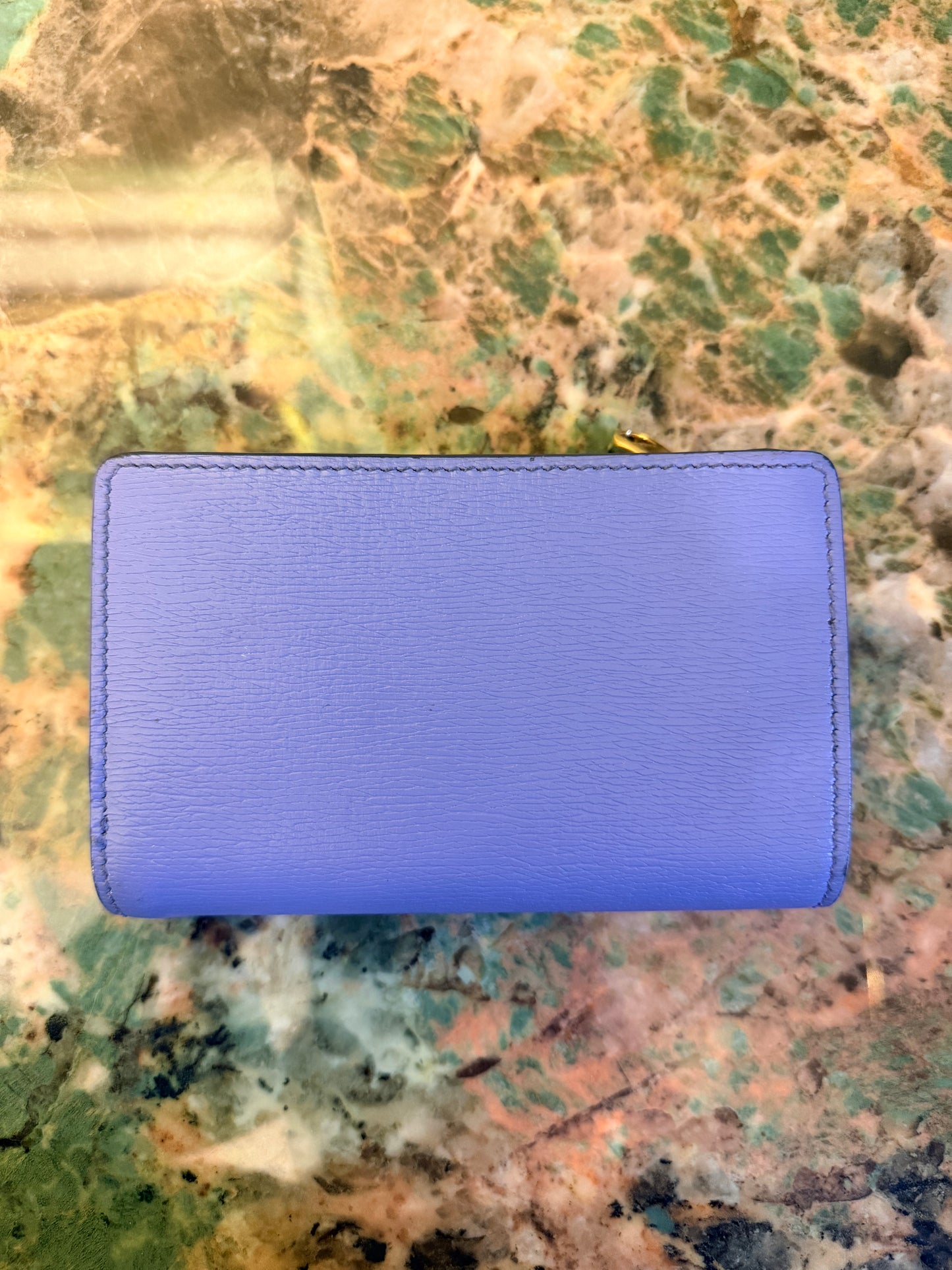 GUCCI BLUE COMPACT WALLET