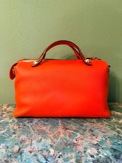 FENDI ORANGE MEDIUM BY THE WAY BOSTON BAG
