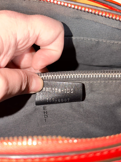 FENDI ORANGE MEDIUM BY THE WAY BOSTON BAG