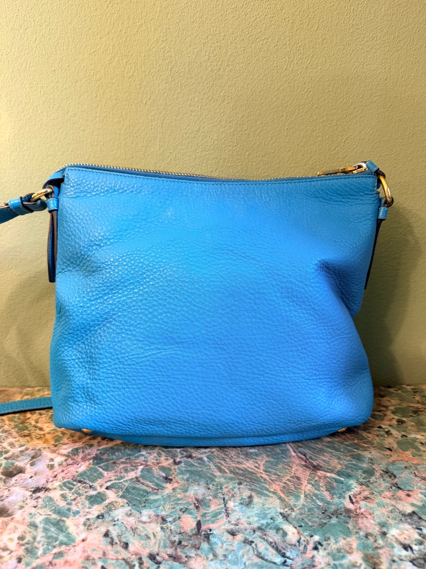 PRADA LIGHT BLUE DAINO CROSSBODY BAG