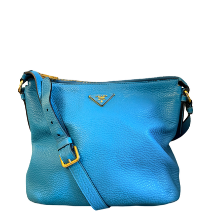 PRADA LIGHT BLUE DAINO CROSSBODY BAG