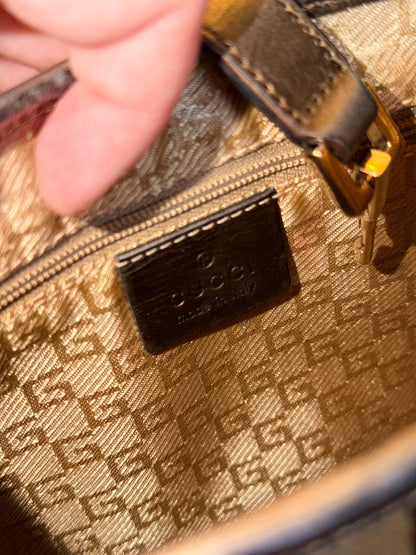 GUCCI BY TOM FORD SMALL GOLD JACKIE SHOULDER BAG