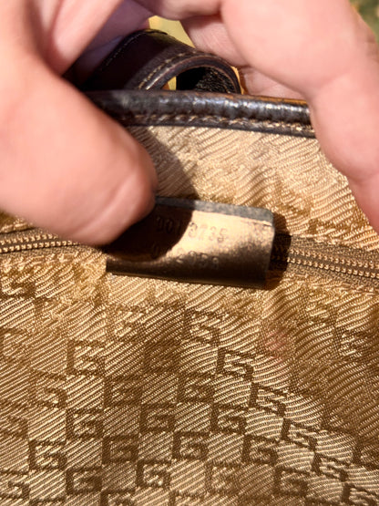 GUCCI BY TOM FORD SMALL GOLD JACKIE SHOULDER BAG