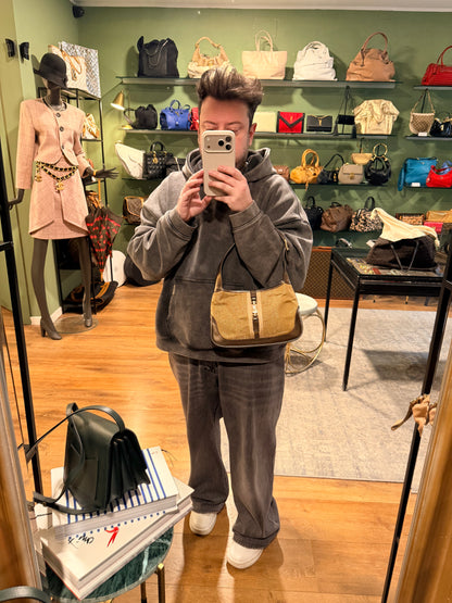 GUCCI BY TOM FORD SMALL GOLD JACKIE SHOULDER BAG