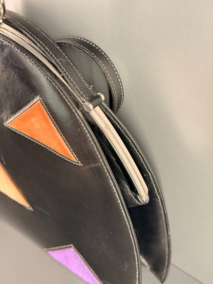 HERMÈS BLACK BOX & DOBLIS NUAGE ROND SHOULDER BAG